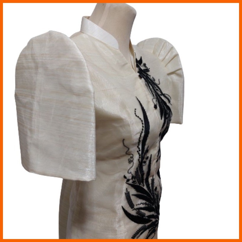 ∧ ─ Modern Filipiniana BD 04 graduation pictorial ladies dress BARONG ...