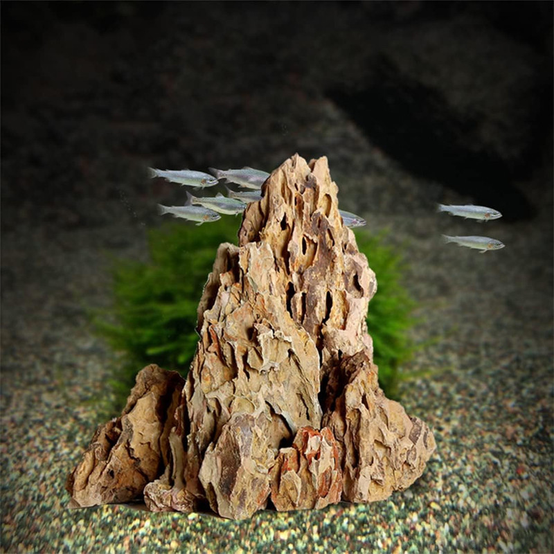 S/M/L Dragon Stone Big Size Natural Aquarium Stone Rock for Fish Tank ...