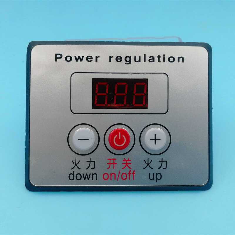 Controllable silicon voltage regulator control panel for electric ovens ...