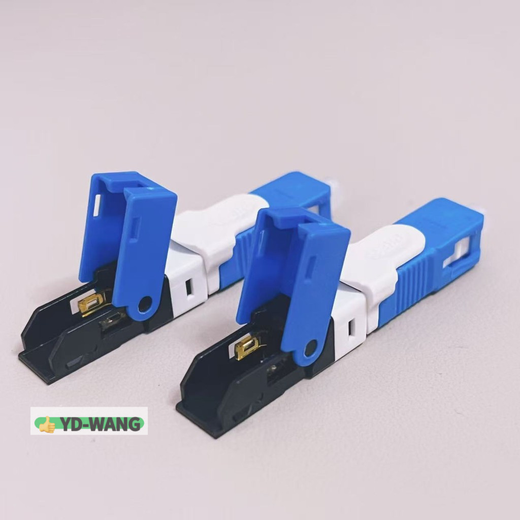 ESC250D Fast SC Connector UPC APC Single mode Fiber Optic Assembly ...