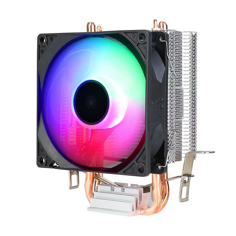 3B Cooler 3 2 Heat Pipes Mute RGB Tower 9Cm Hydraulic Bearing CPU Cook ...