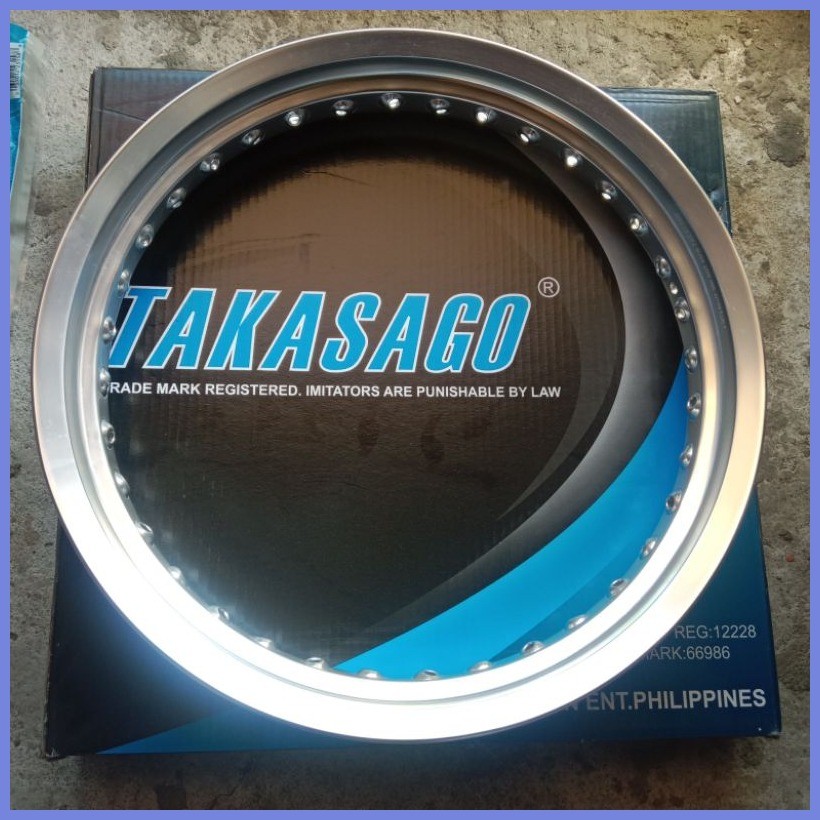 COD RIM ALLOY TAKASAGO WITH BOX PER PIECE (1PIECE) | Shopee Philippines
