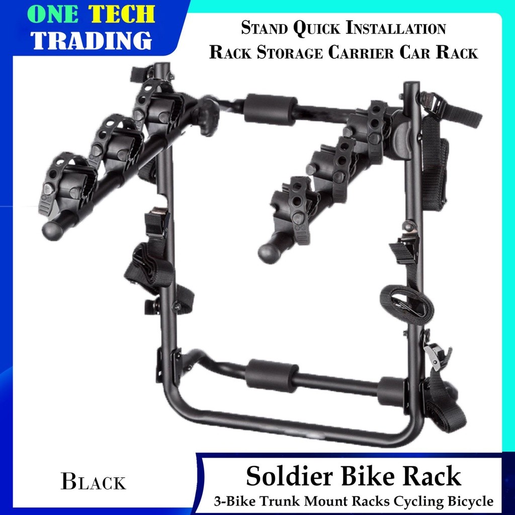 Soldier Bike Rack Hatch Type Car Bicycle Rack Rear Carrier for Bikes ...