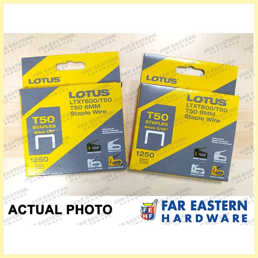 ⊍ LOTUS Staple Wire JT21 / T50 LTHT | Shopee Philippines