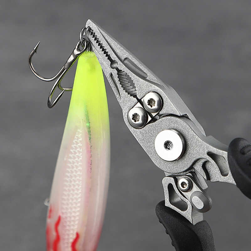 Fishing Mini Plier Scissor Stainless Steel Portable Cutting Fish e Tong ...