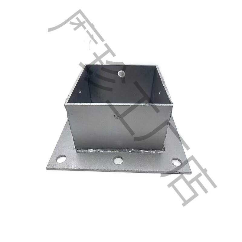 Stainless Steel Square Tube Flange Seat Connector, Stainless Steel ...