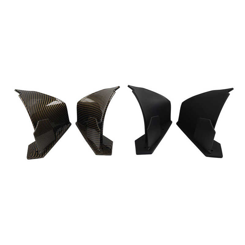 Rear Motorcycle Tail Spoiler Fixed Wing Fairing Winglet For S1000rr ...