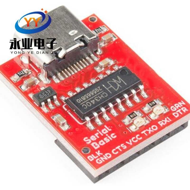 Type-C USB to TTL serial port CH340C module upgrade microcontroller ...