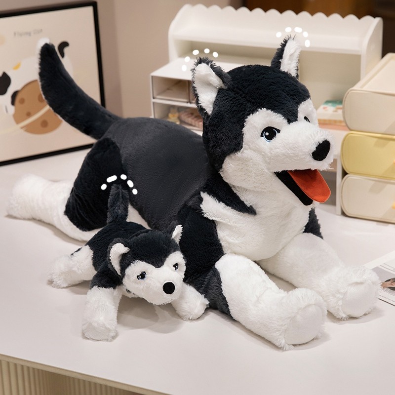 Husky Dog Plush Doll Toy main image 1