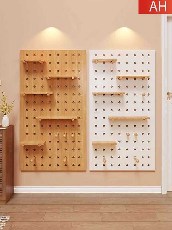 Solid perforated hanging board, storage kindergarten display rack ...