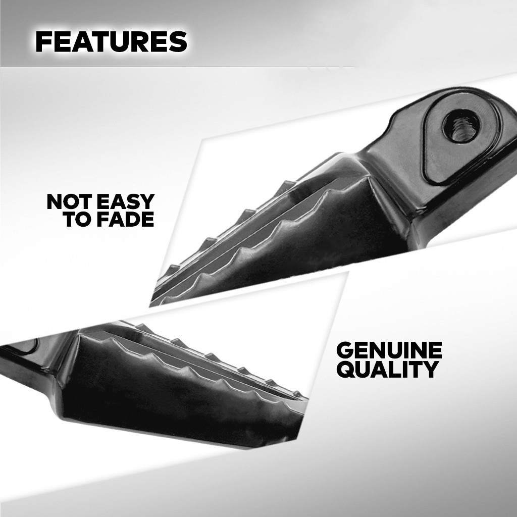 Honda Foot Rest Click 125i/150 V2 V3 / Beat Fi V2 V3 Alloy Footrest ...