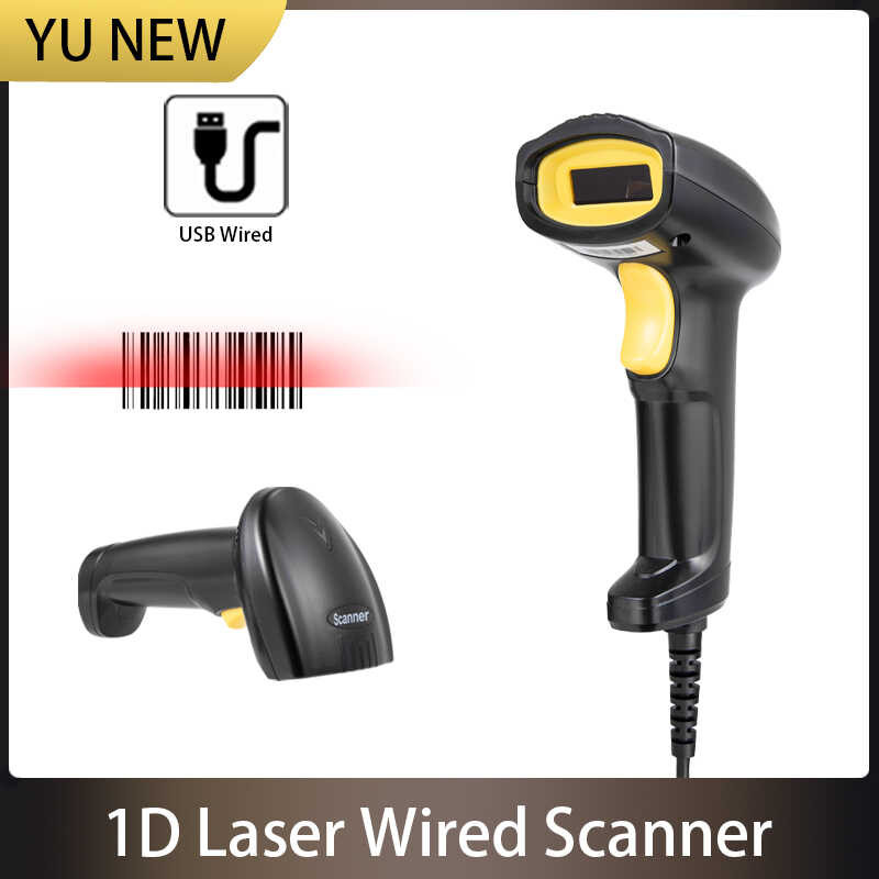 Handheld Wired Scanner Barcode Scanne Wireless Bluetooth 1D 2D QR Code ...
