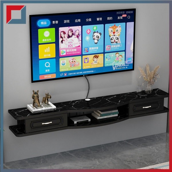 in stock Modern TV cabinet wall hanging living room simple furniture ...