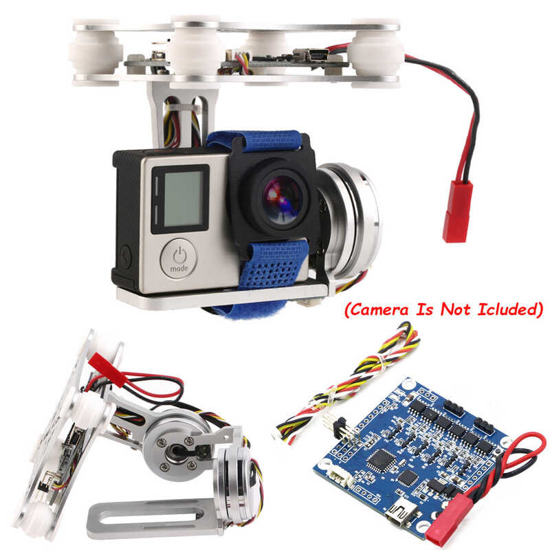 2-Axis 3 10 Camera Frame(145G) With 2208 Motors+B 3.0 Brushless Gimbal ...