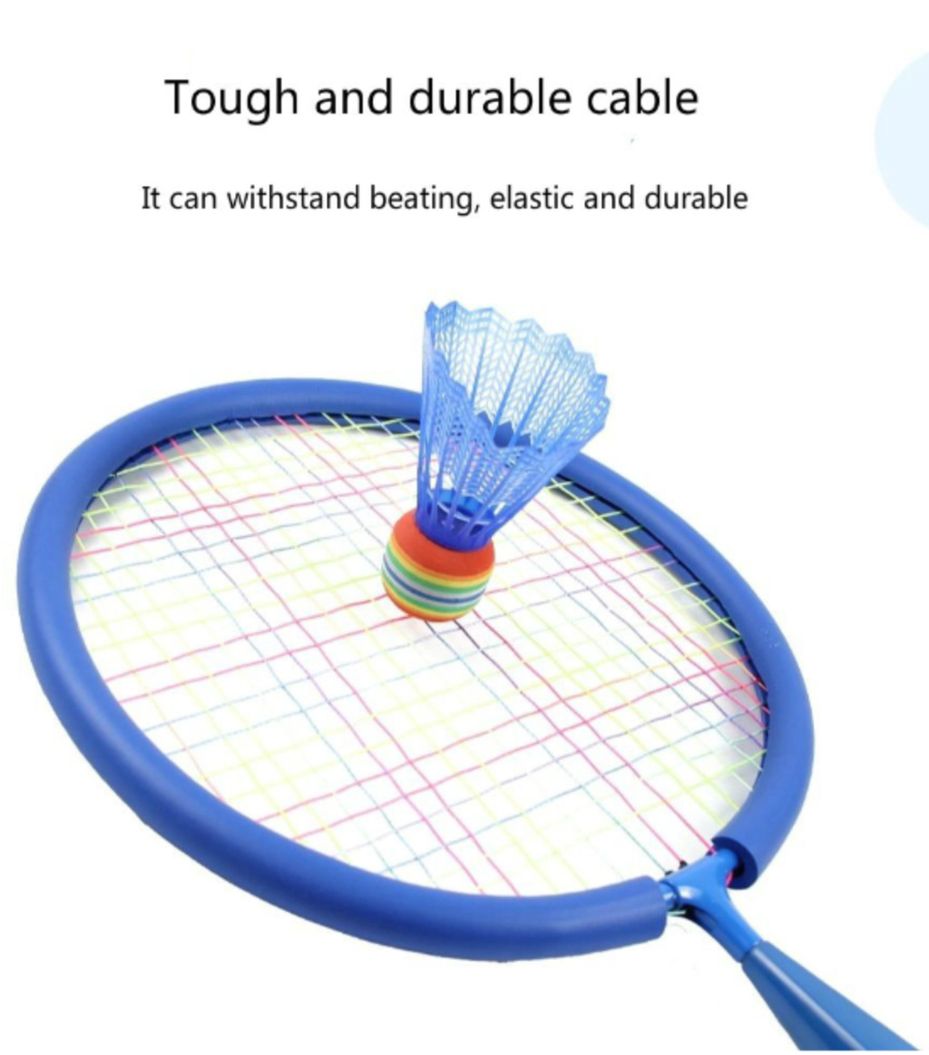 2in1 Tennis Badminton Racket Shuttlecock 2-12 Year-old Kids Racket ...