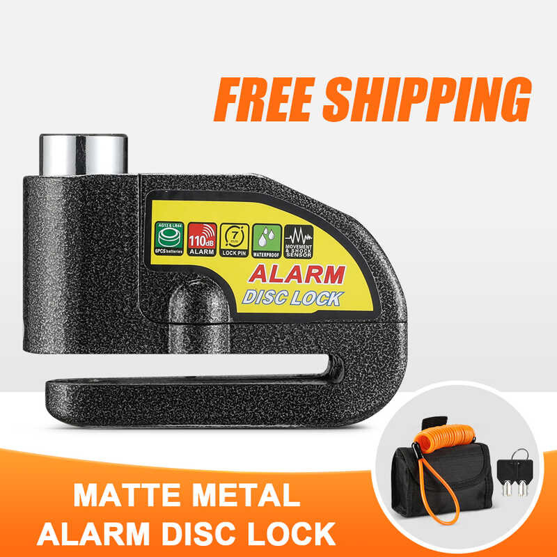 Motorcycle Lock, Handlebar Lock With 2 Keys, Anti Theft Motorcycle