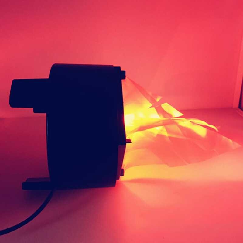 LED 3D Fake Fire Lights Halloween Decoration Electric Lamp Simulated ...