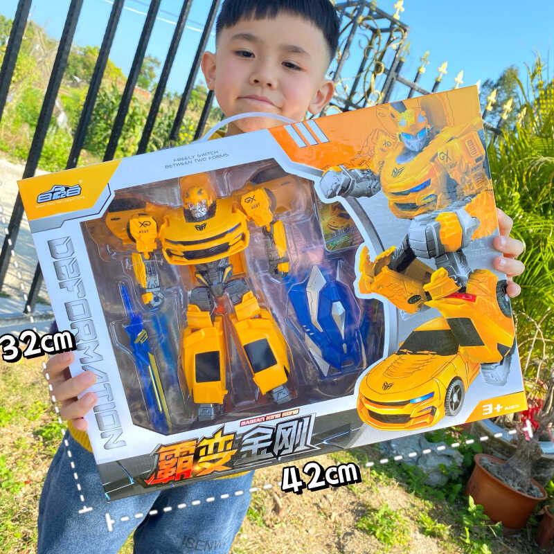 Transforming Car King Kong, Hornet, Heavenly Warrior Handheld Robot Boy ...