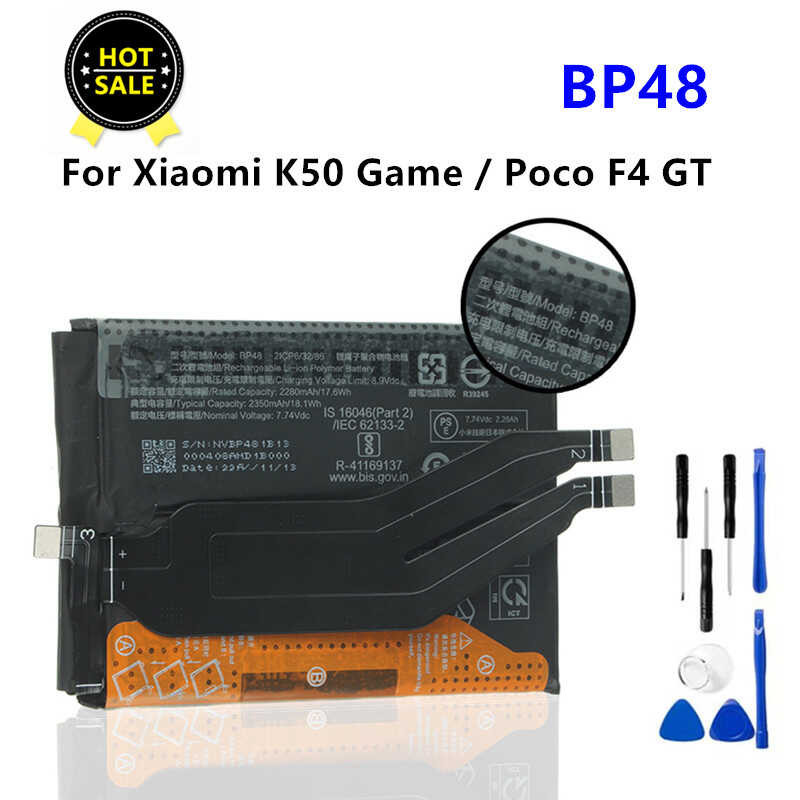 Original 8 BP48 For Xiaomi K50 Game / Poco F4 GT Battery Batteries ...