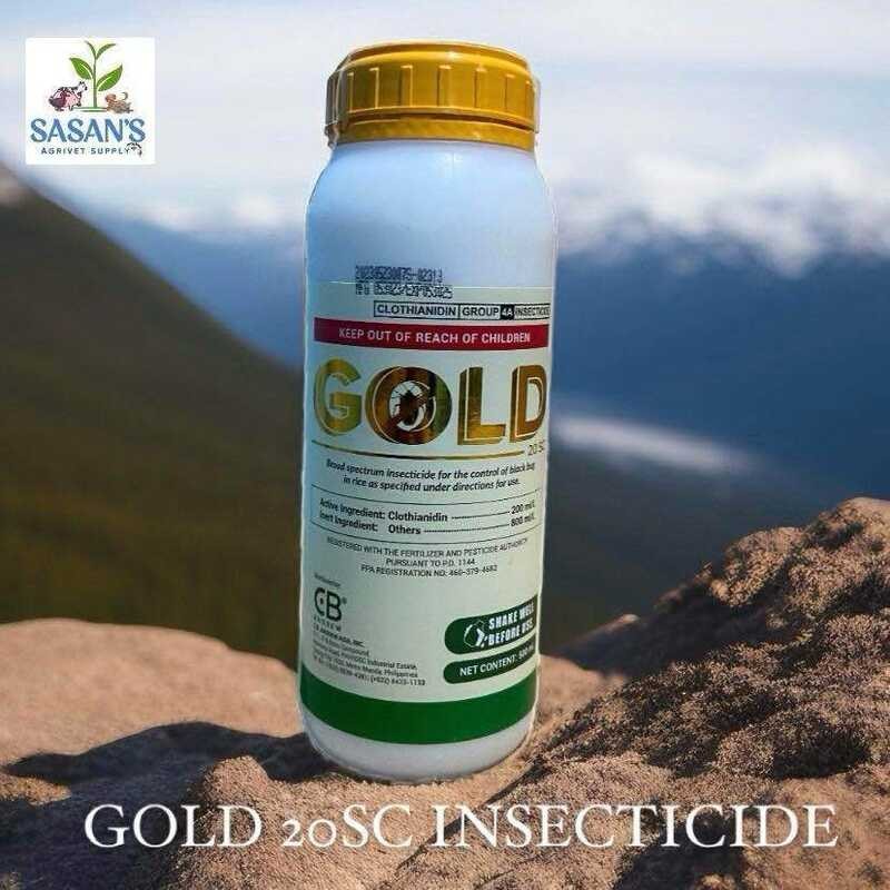 GOLD 20Sc INSECTICIDE 500Ml And 1 Liter | Shopee Philippines