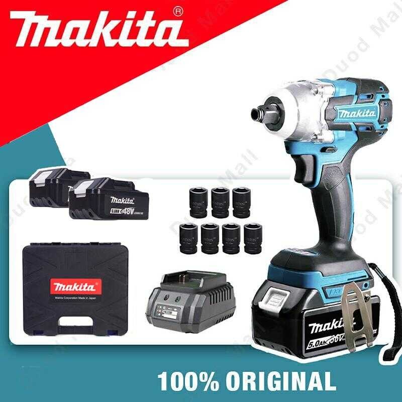 Ma Kita Japan Original 5.0Ah 48V Brushless Electric Cordless Impact ...