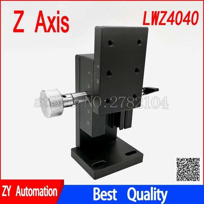 Xj Z Axis Lwz4040 Dovetail Groove Manual Platform Rack And ion Drive ...