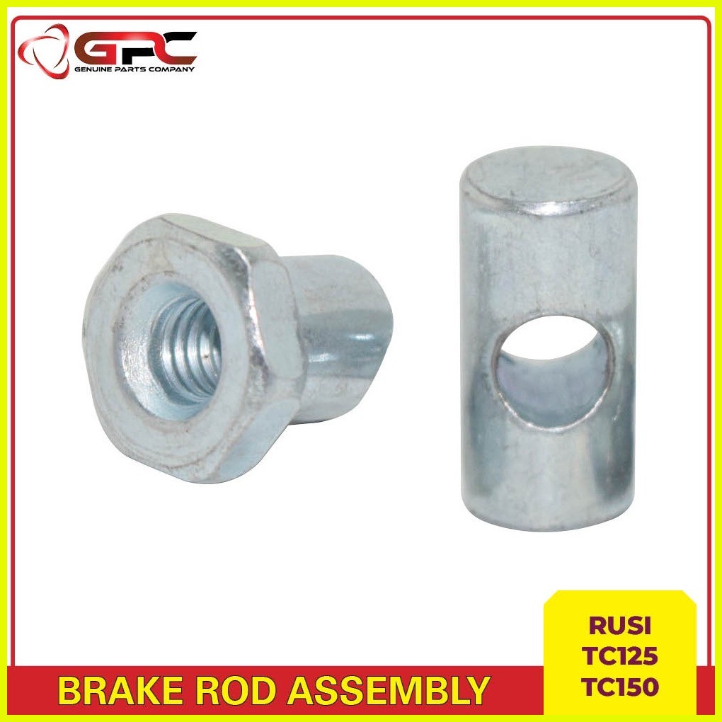 Rusi TC125, TC150 GPC Brake Rod Assembly (with Nut & Joint) | Shopee ...