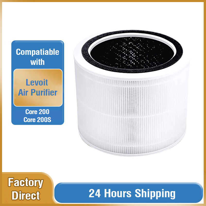 Replacement For 2 Activated Carbon 200 Air Purifier Levoit Core 200S ...