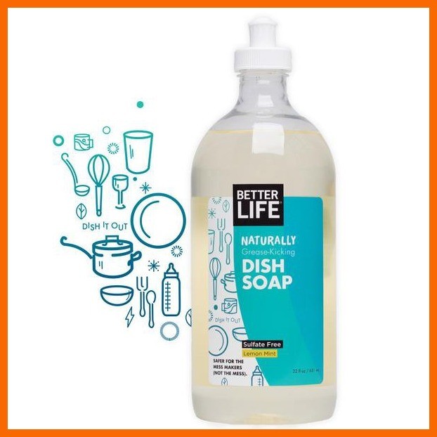 Better Life Natural Dish Soap Lemon Mint 651mL | Shopee Philippines