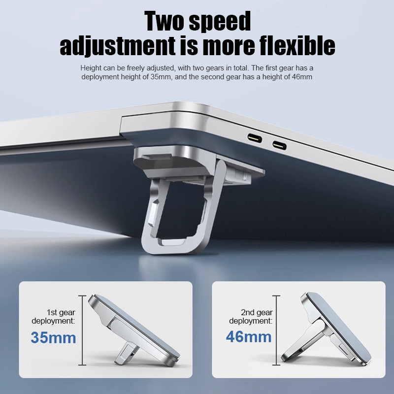 Mini Foldable Laptop Stand Computer Keyboard Holder Self-Adhesive ...