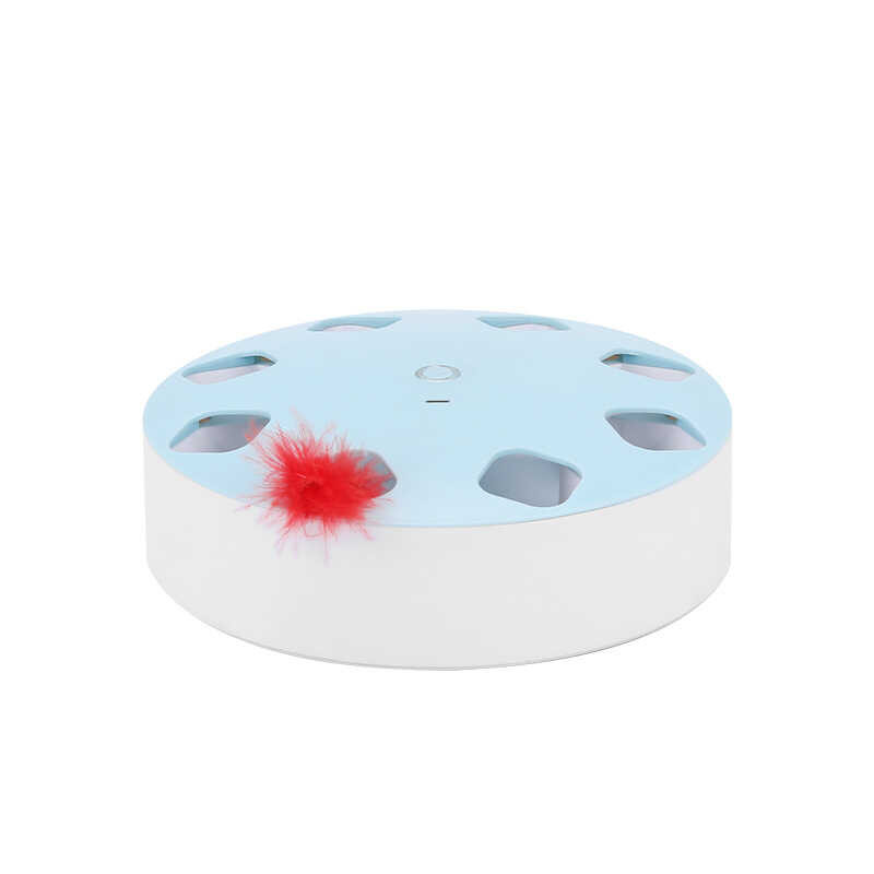 Pet Toys, Smart Frisbee, Electric Cat Teaser Box, Cat Toys, Fun ...