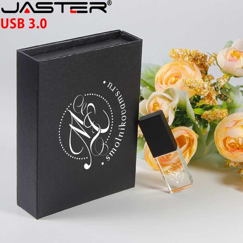 Free JASTER Custom Crystal USB 3.0 Flash 128GB High Speed Pen Drive ...