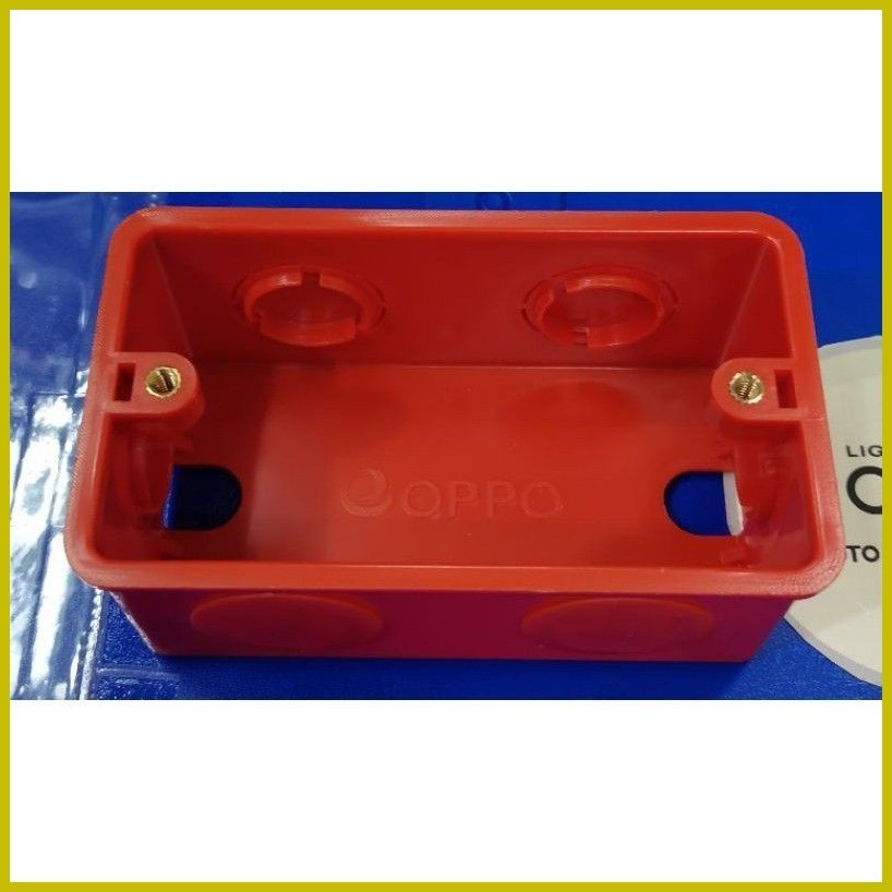 ☪ Pvc OPPO junction box4×4/eOPPO utility box.10pcs.120.withoutcover ...