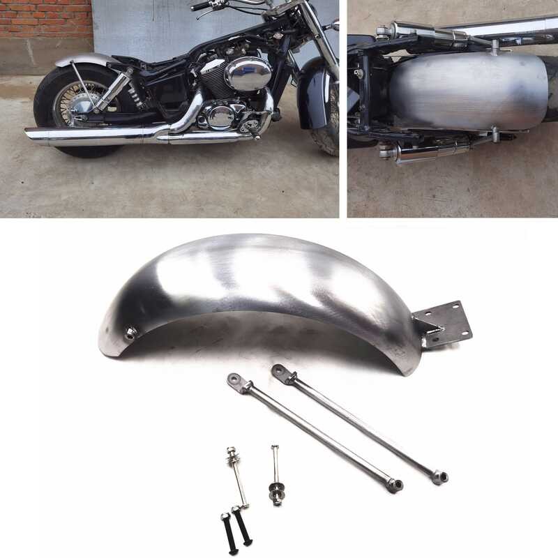 Siery For Honda SHADOW 400 750 Handmade Rear Wheel Fender Plate ...