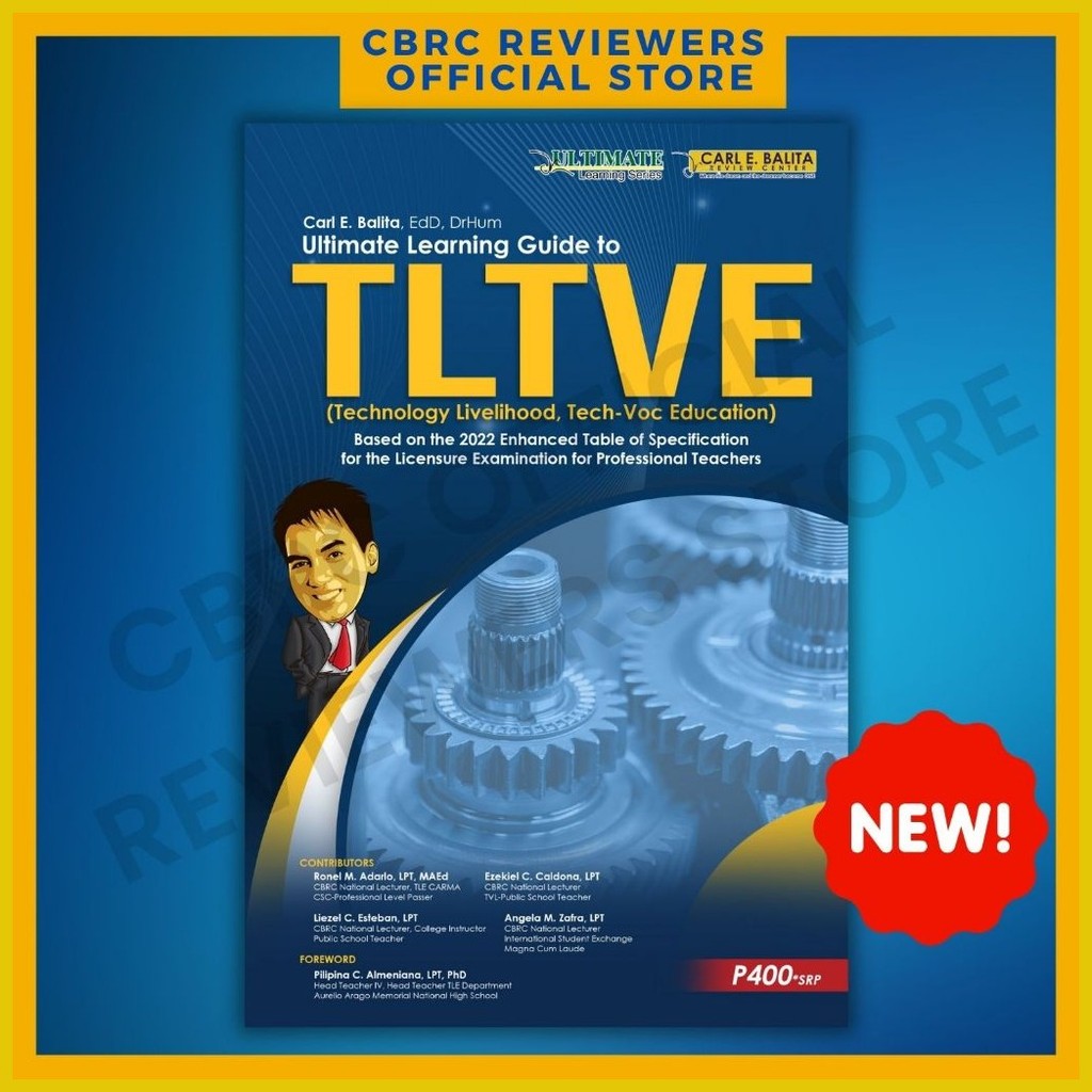 ∈ ۞ 2023 CBRC ULG FOR TLTVE TLE TECH VOC Majorship LET Reviewer Latest ...