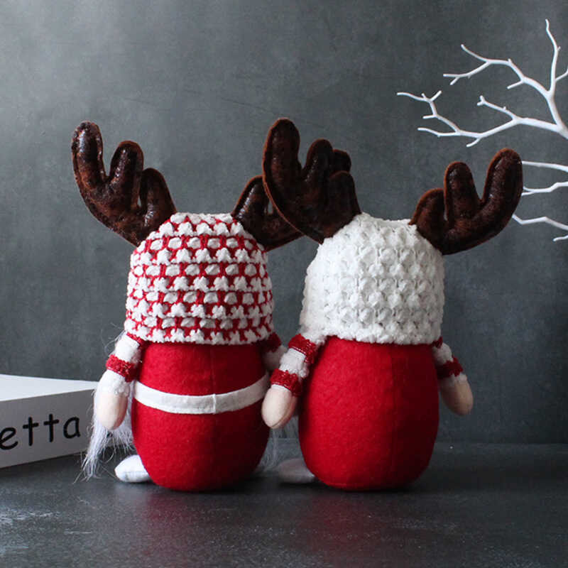 Cross Border Christmas Faceless Doll For Hong Kong Love, Deer Antler ...