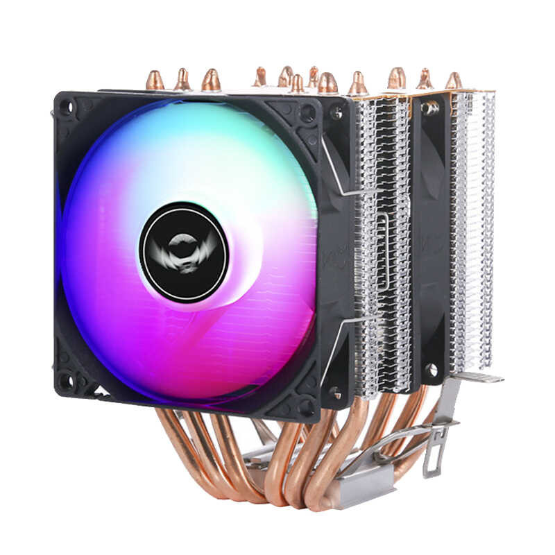 CPU Coog Fan 6 Heat Pipe Dual Tower PWM Suitable For Instalg LGA2011 ...