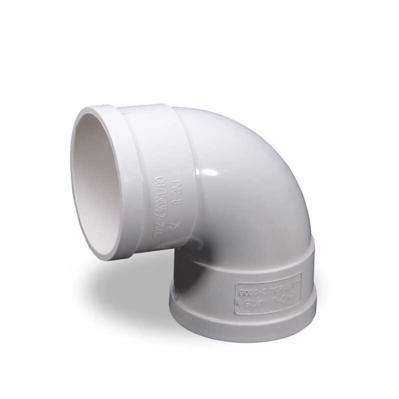 9 PVC elbow degree right angle joint plastic drainage exhaust pipe ...