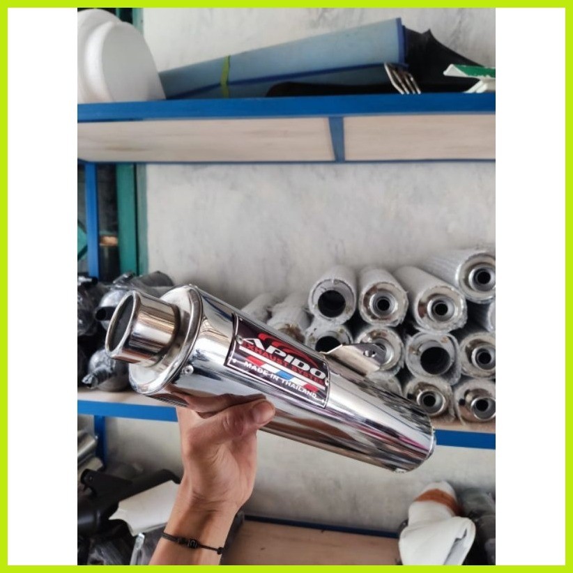 (Gen 1) Apido pipe 51mm for Raider 150 carb Raider 150 Fi Canister only ...
