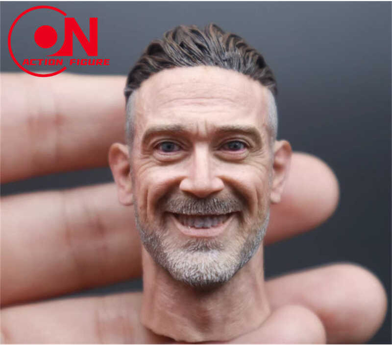 1/6 Negan Jeffrey Dean Morgan Head Sculpt Carving Model Fit 12'' Male ...