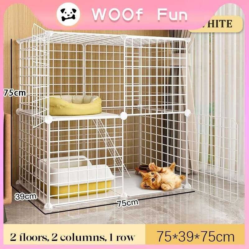 Products Are Shipped From Manila Stackable Cat Cage - 75X39x73cm, Ready ...
