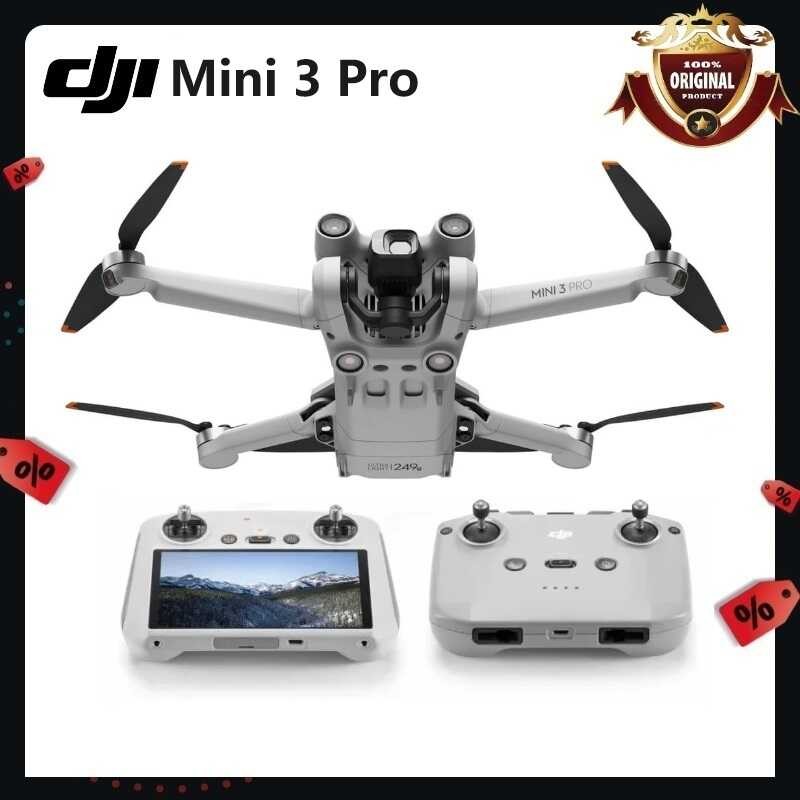Original DJI Mini 3 Pro Camera Drone 249G 4K/60Fps Video True Vertical ...