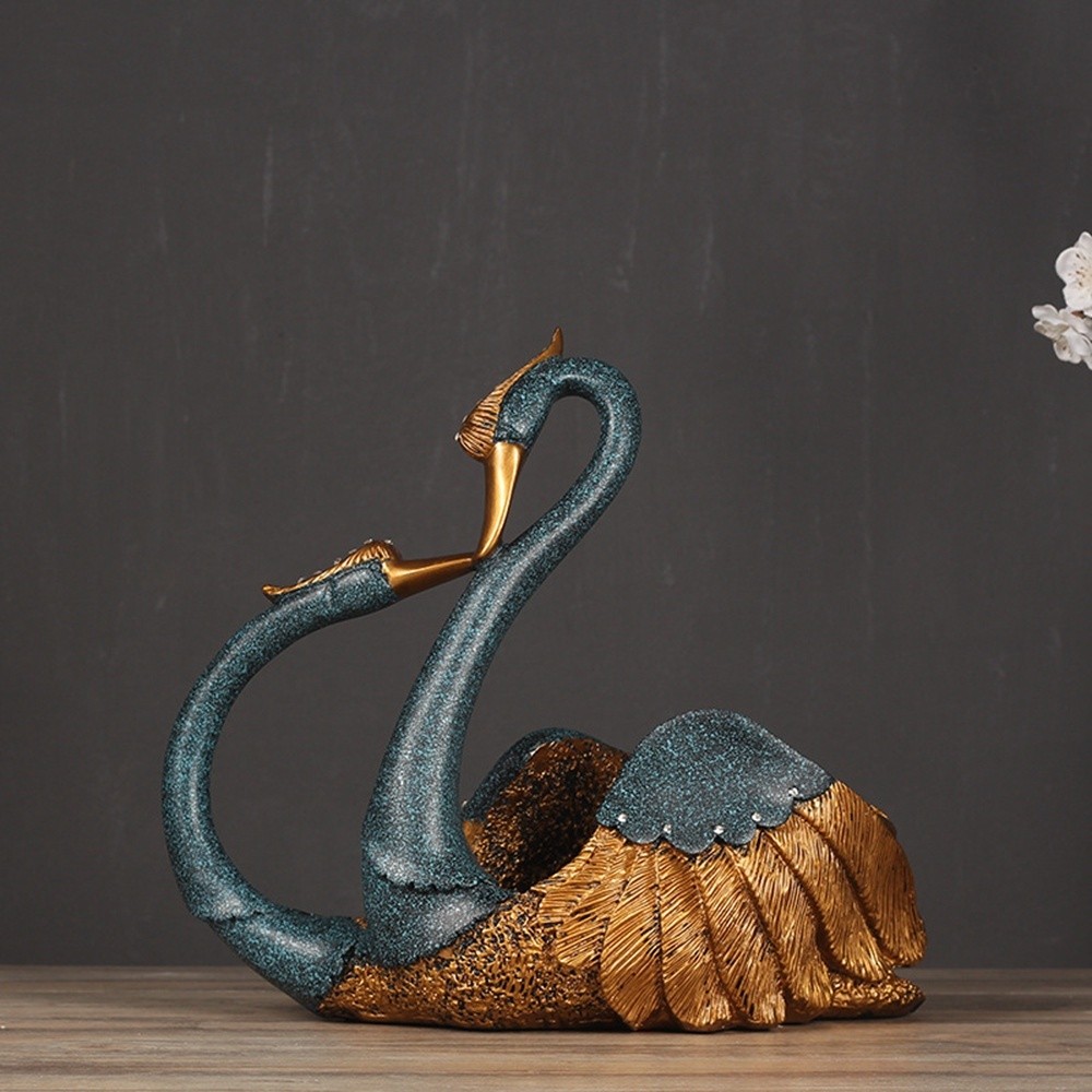 Swan Red Rack Decoration Modern European Living Room Wine Cabinet Bar ...