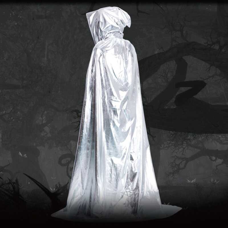 Halloween Adult Cape Cosplay Wizard Devil Nightclub Bar Dress Costume ...