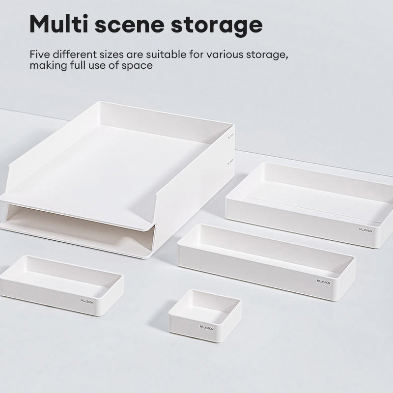 Nusign by Deli Desktop Organizer File Document Paper Tray Storage ...