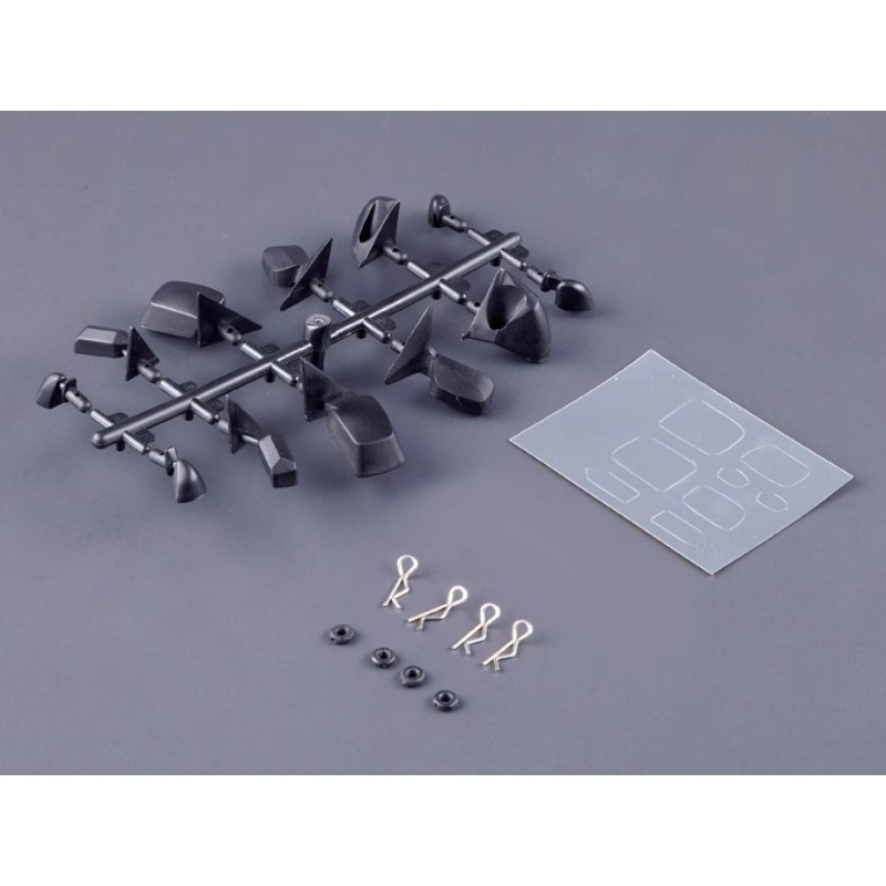 FOR 1/10 RC Model Car Drift Body Shell and Simulation Modified Rear ...