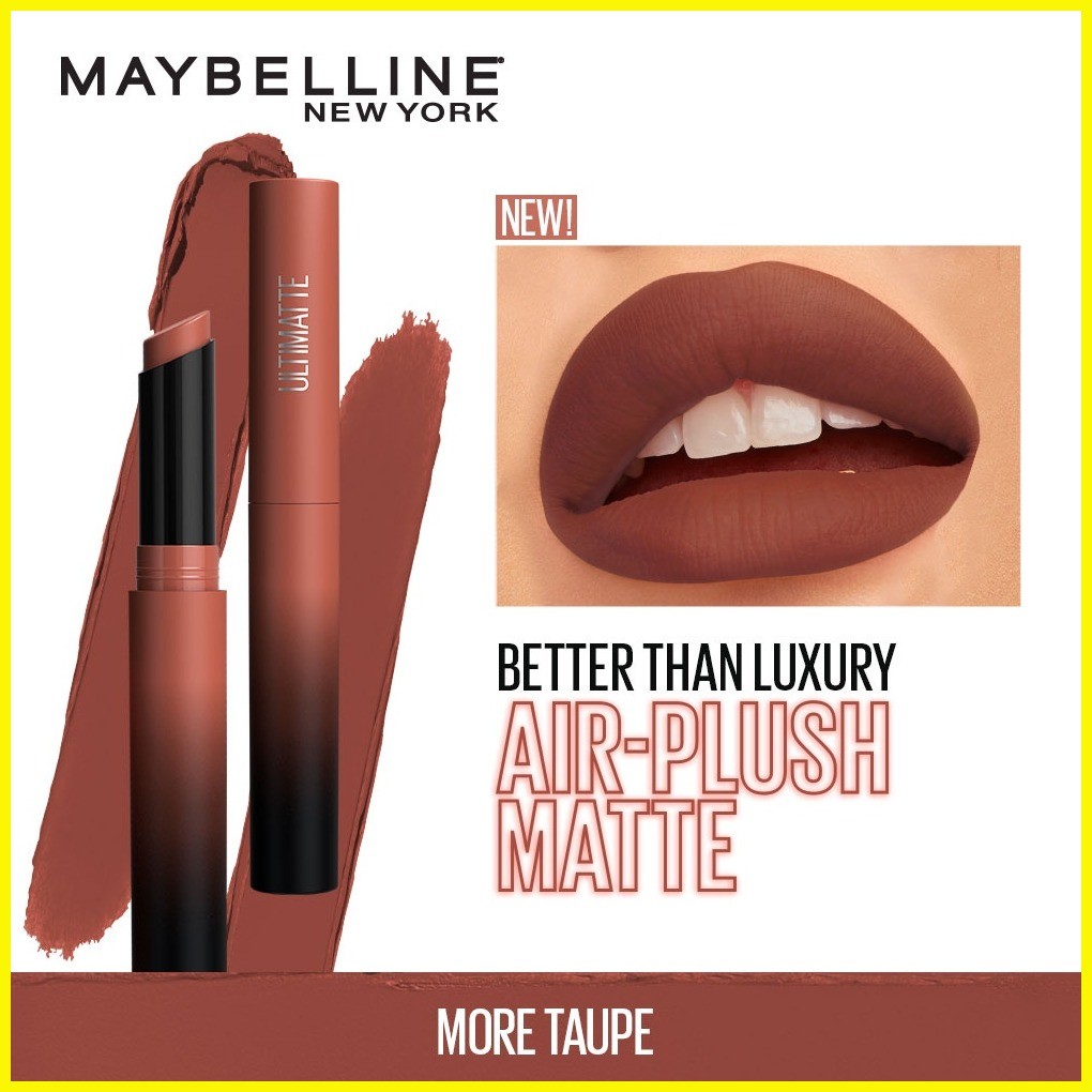 MAYBELLINE Color Sensational Ultimattes Better Than Luxury Air-Plush ...