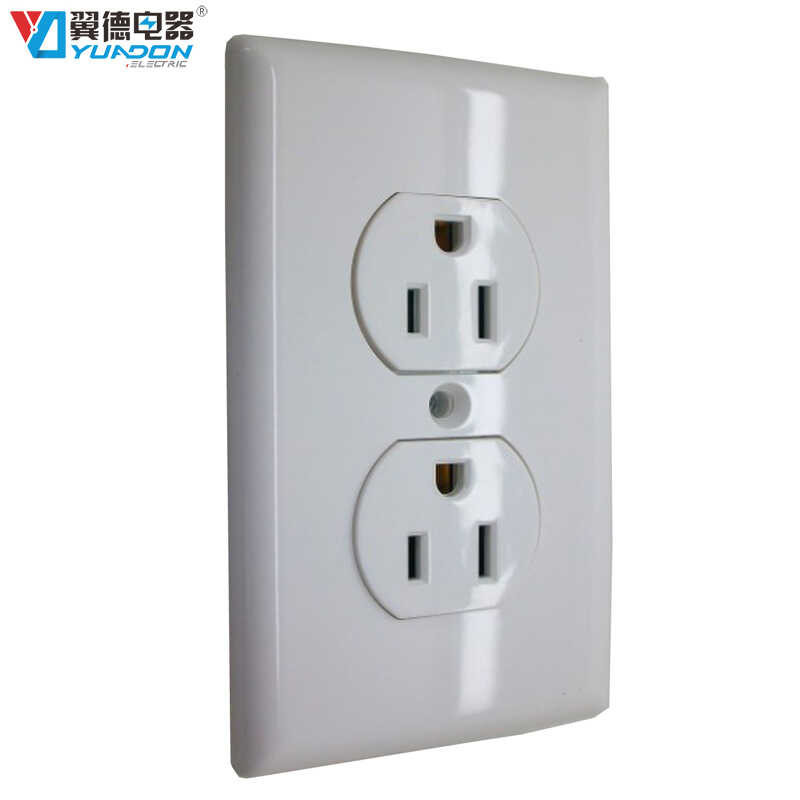 Dual American style socket, wall switch socket, home decoration ...