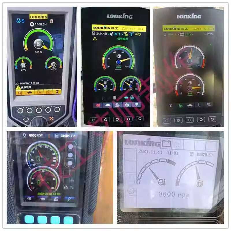 Longgong excess, loader, shovel, instrument, timing running meter ...