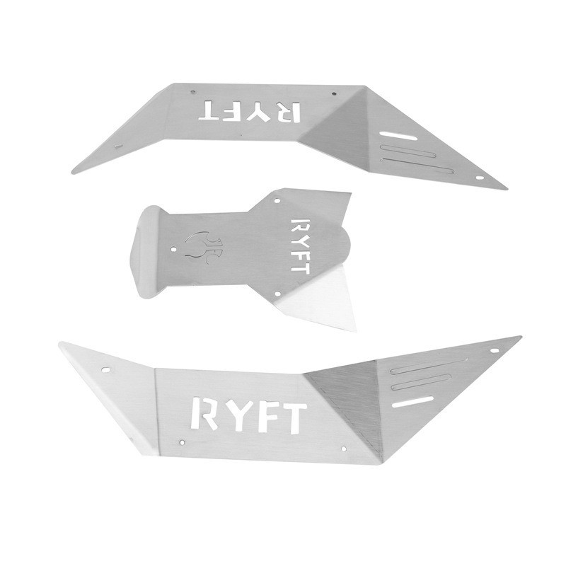 LICHIFIT Edelstahl-Chassis-Schutz Für Axial RBX10 Ryft – 304 Stahl, Einfache Montage, Gegen Kratzer